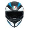 AGV K5 S MPLK Core (matná) helma černá/modrá/oranžová vel.XS